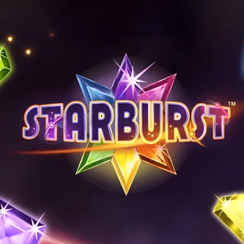 Ciesz się kosmicznymi wygranymi i błyszczącymi dzikimi symbolami w klasycznej grze Starburst w Spinamba.